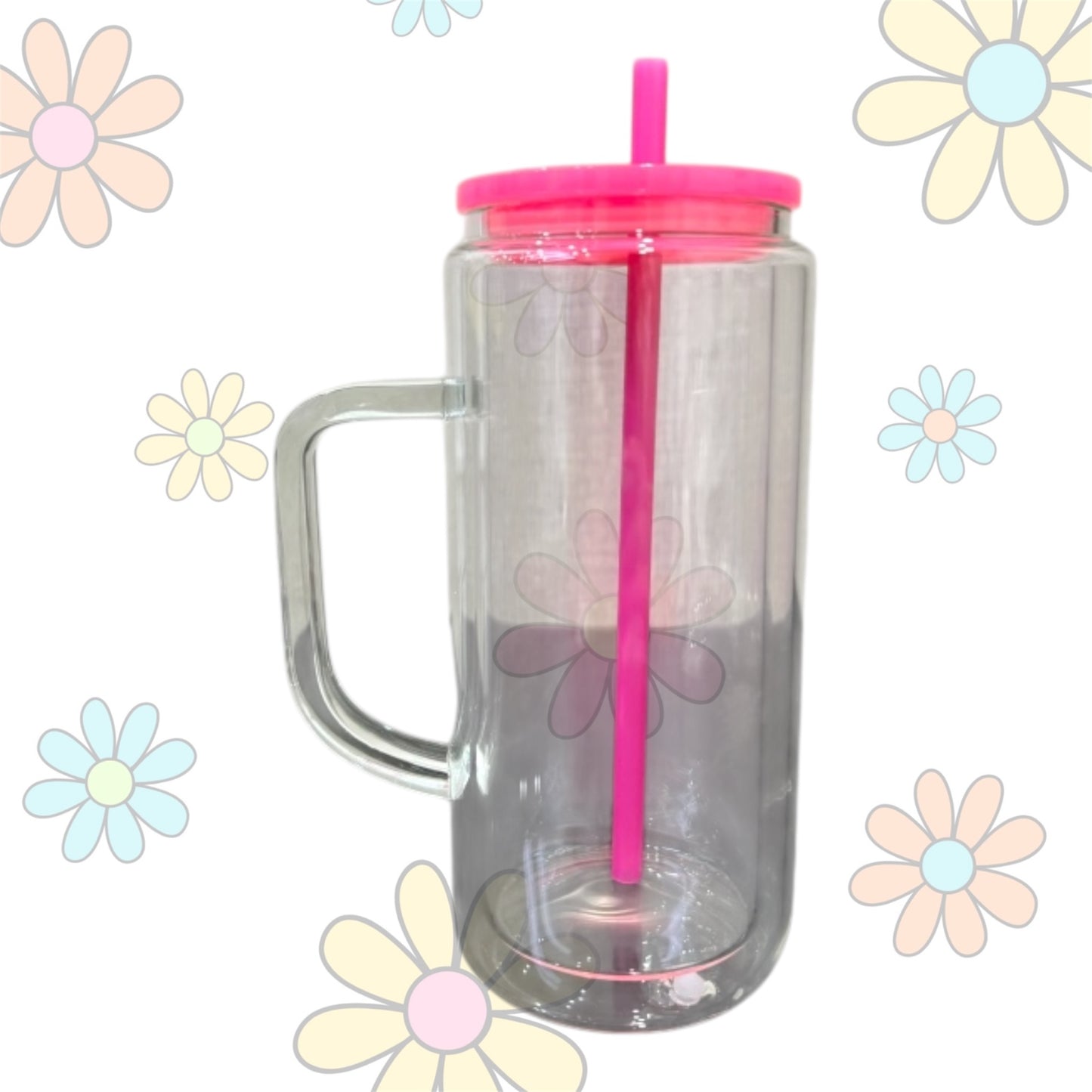 20oz Glass Mug Snowglobe