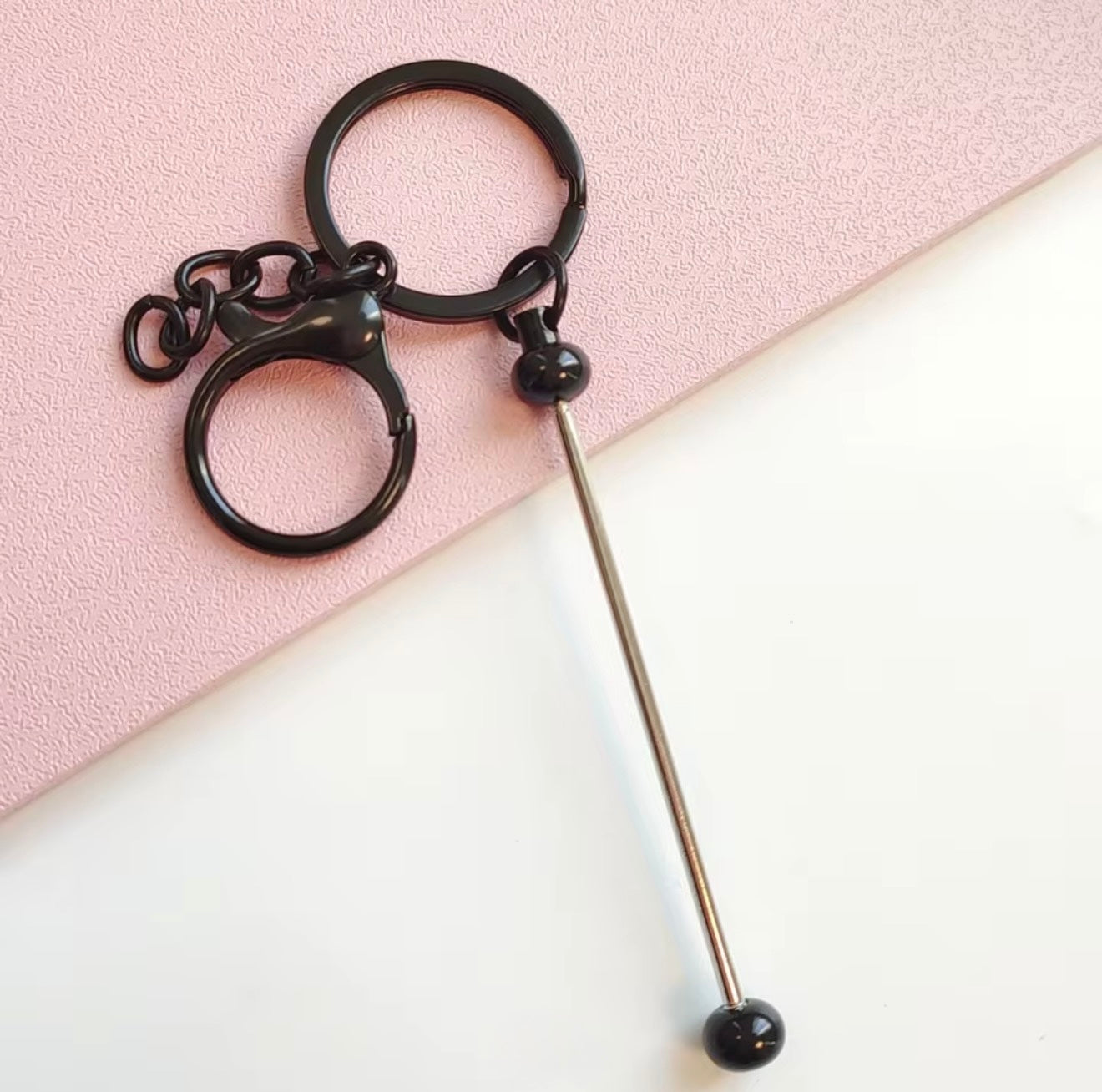Beadable Keychain