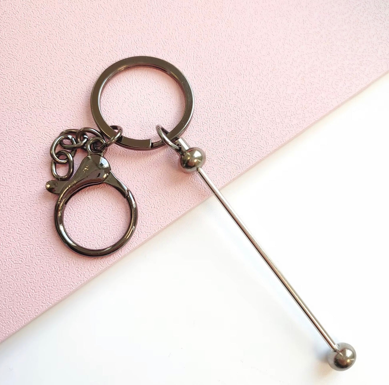 Beadable Keychain