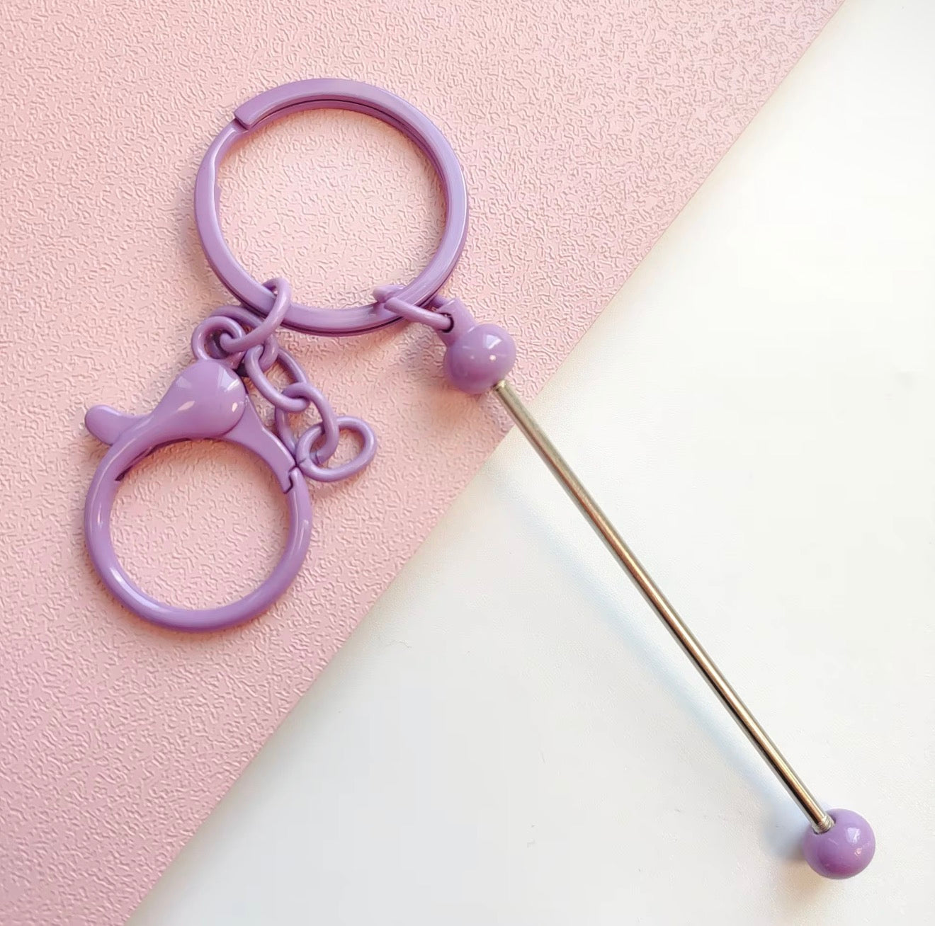 Beadable Keychain