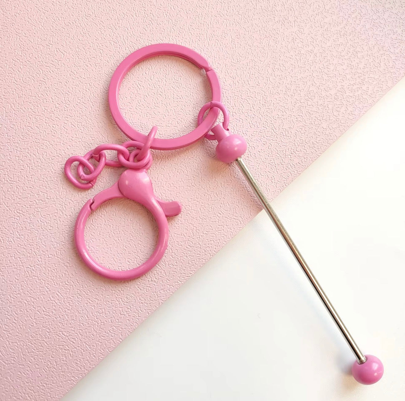 Beadable Keychain