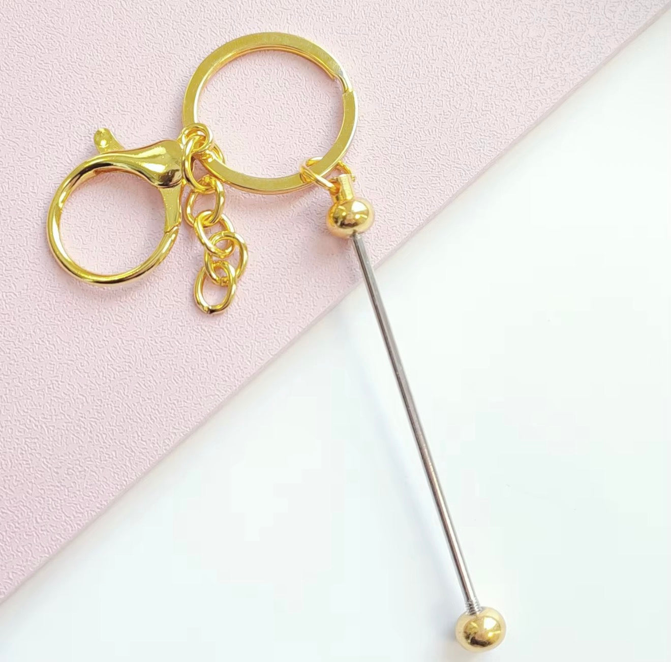 Beadable Keychain
