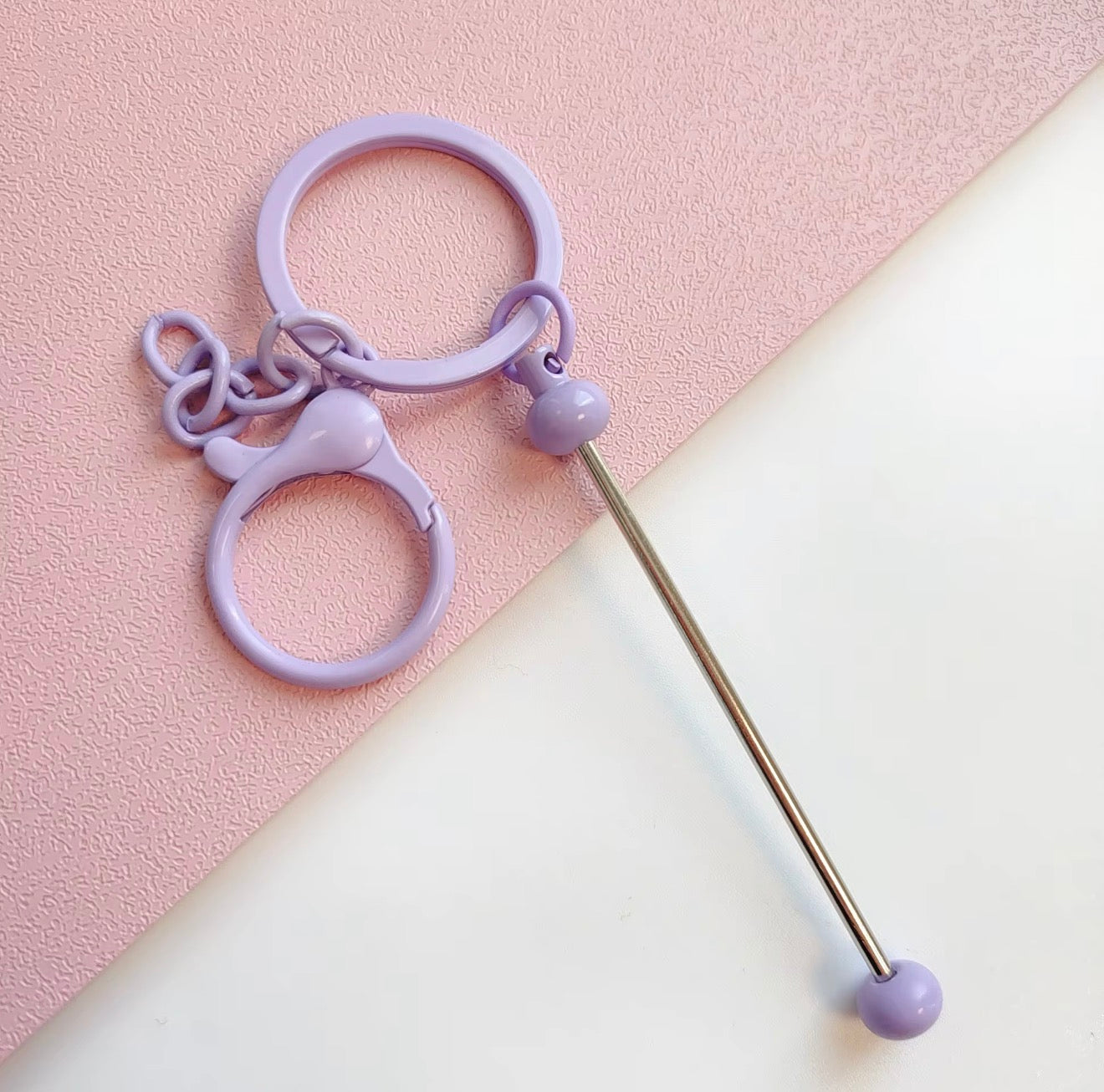 Beadable Keychain